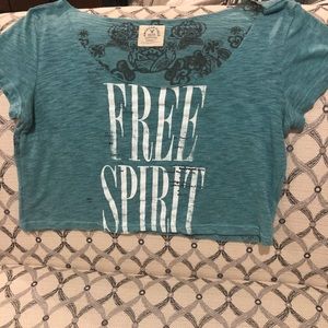 AMERICAN EAGLE FREE SPIRIT CROP TOP